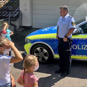 Besuch bei der Polizei Mittwoch, 23.August 2023